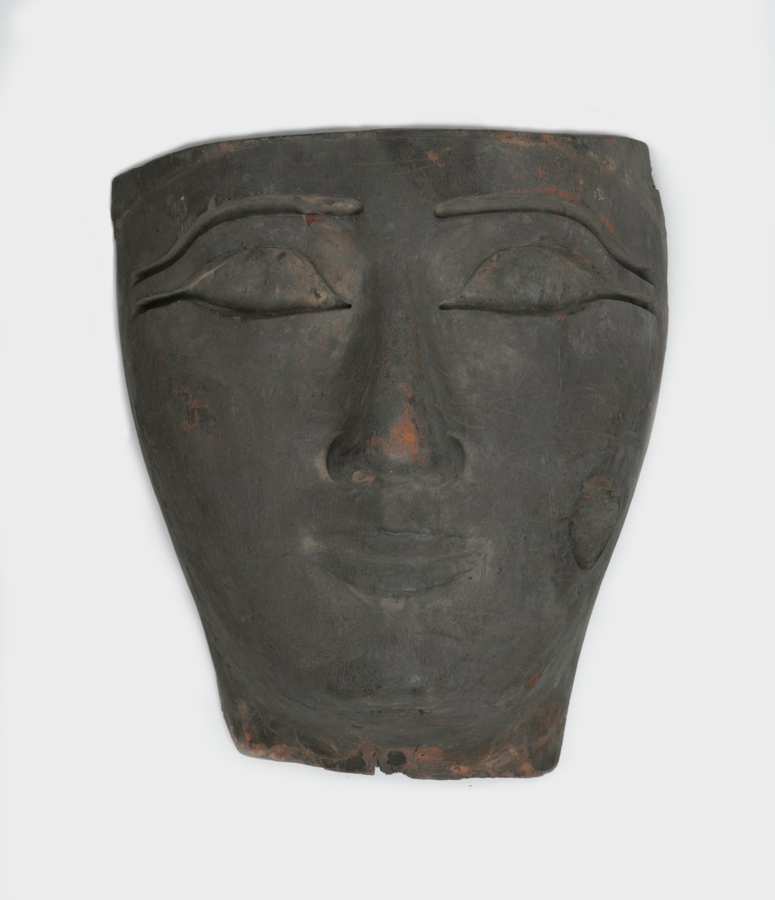 Face from an anthropoid coffin by Third Intermediate Period Egyptian