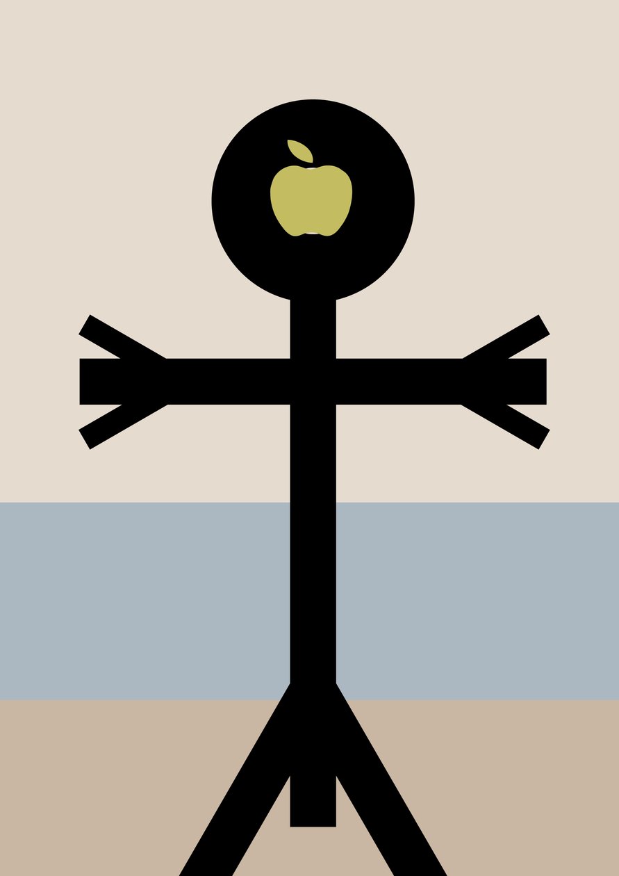 The Son of Man Icon by Thisisnotme Thisisnotme