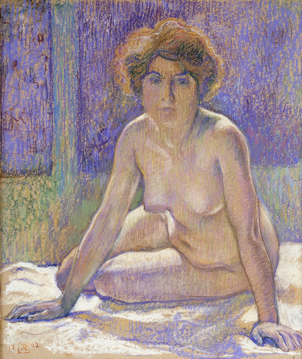 Seated Nude Woman, c.1912 by Théo van Rysselberghe
