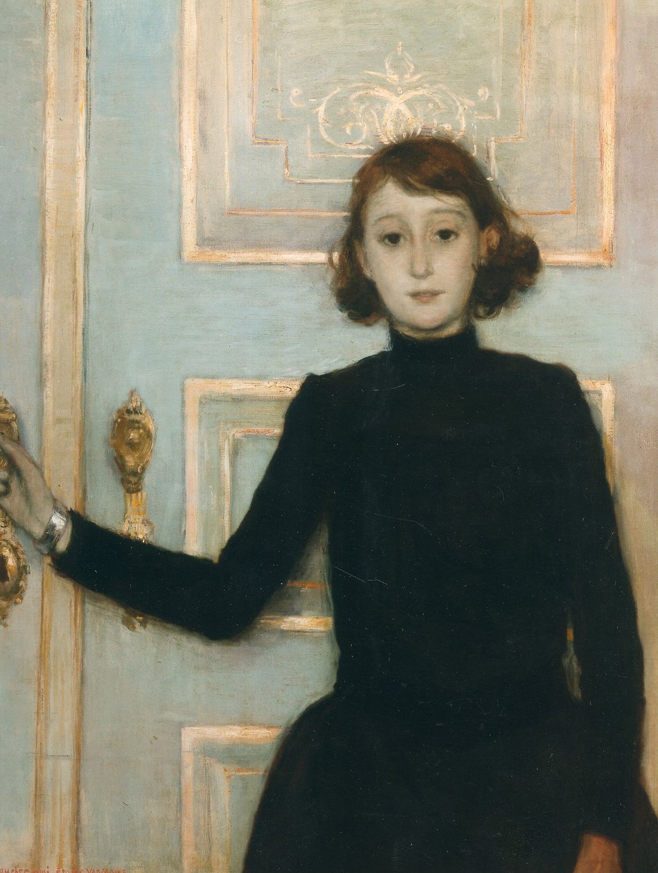 Portrait of Marguerite van Mons, 1886 by Théo van Rysselberghe