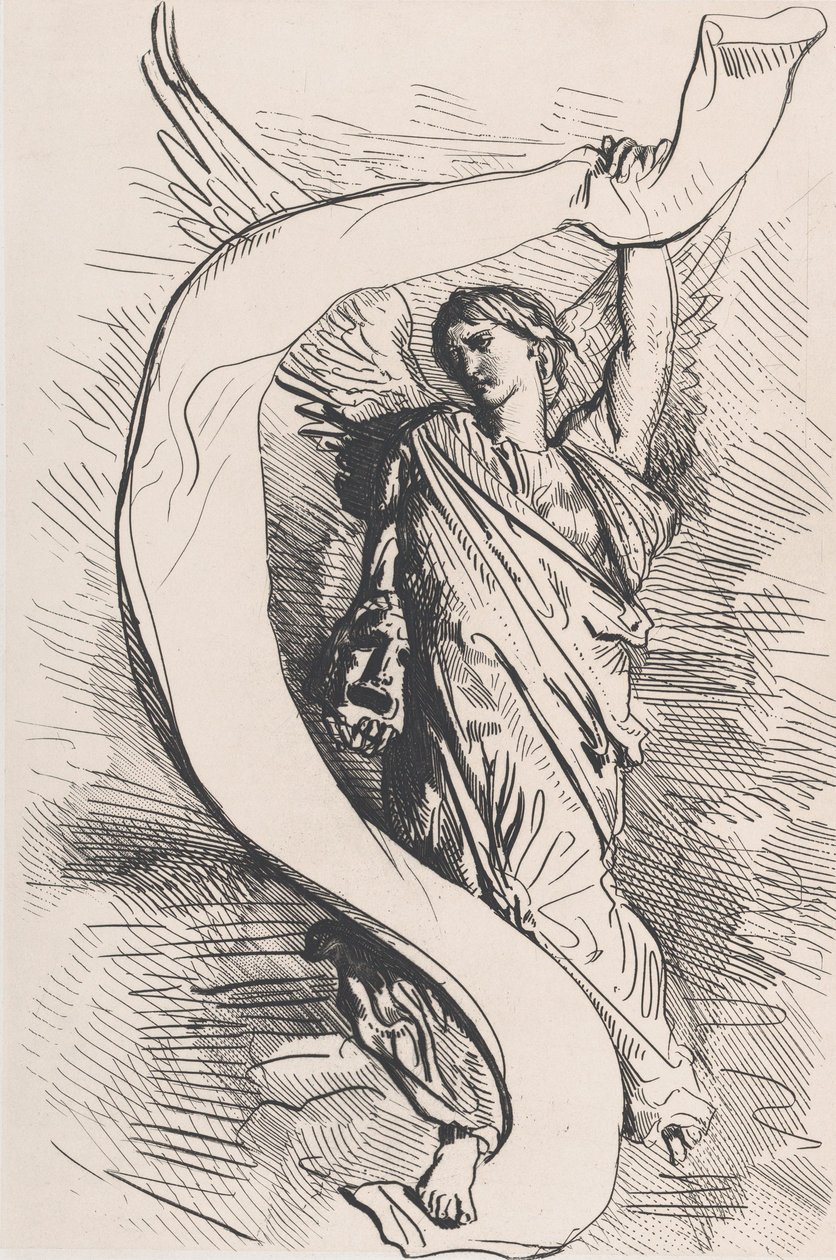 Frontispiece, from Othello by Théodore Chassériau