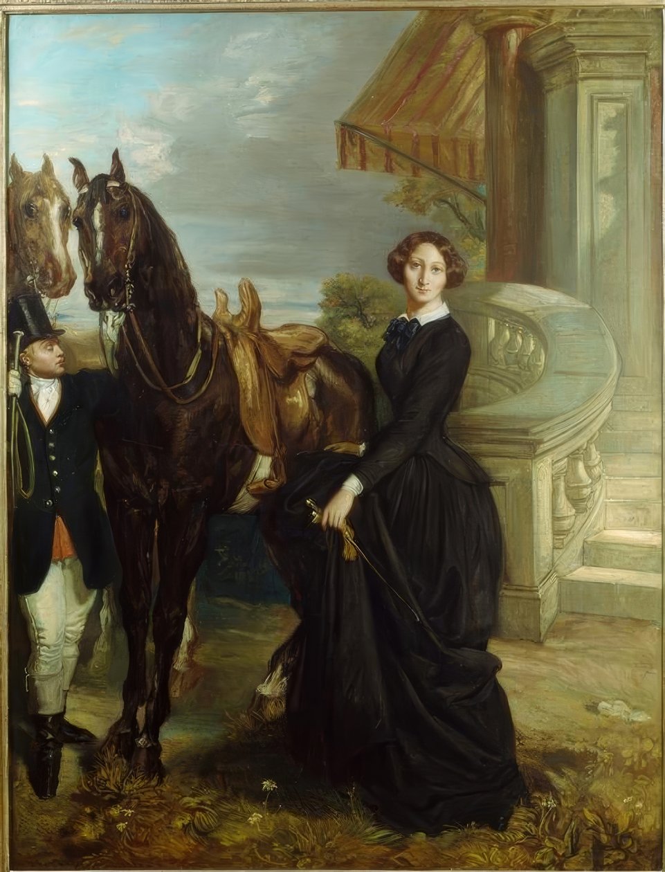 Portrait of the Countess of Ranchicourt by Théodore Chassériau