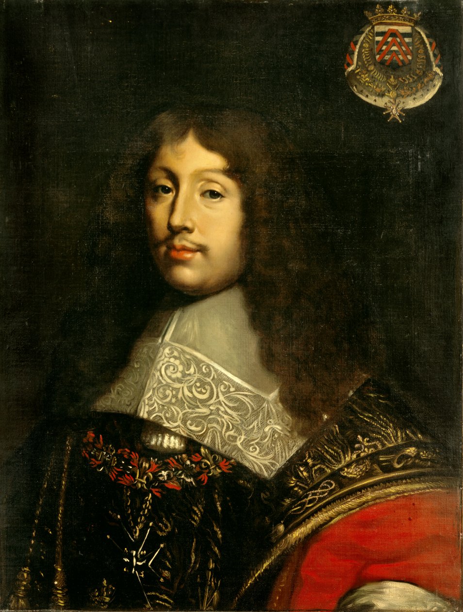 Portrait of the Duke Francois de la Rochefoucauld (1613-1680), French writer by Théodore Chassériau