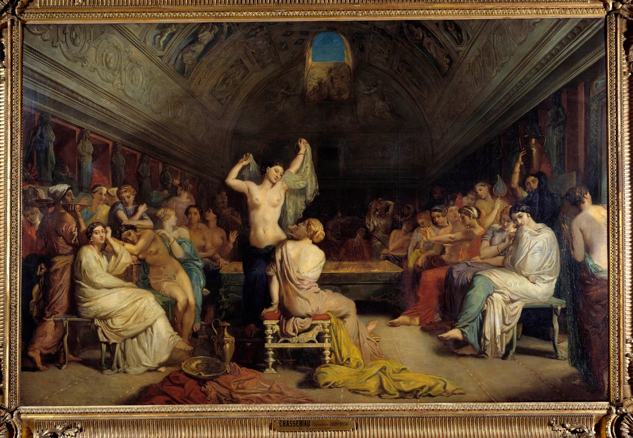 Tepidarium by Théodore Chassériau