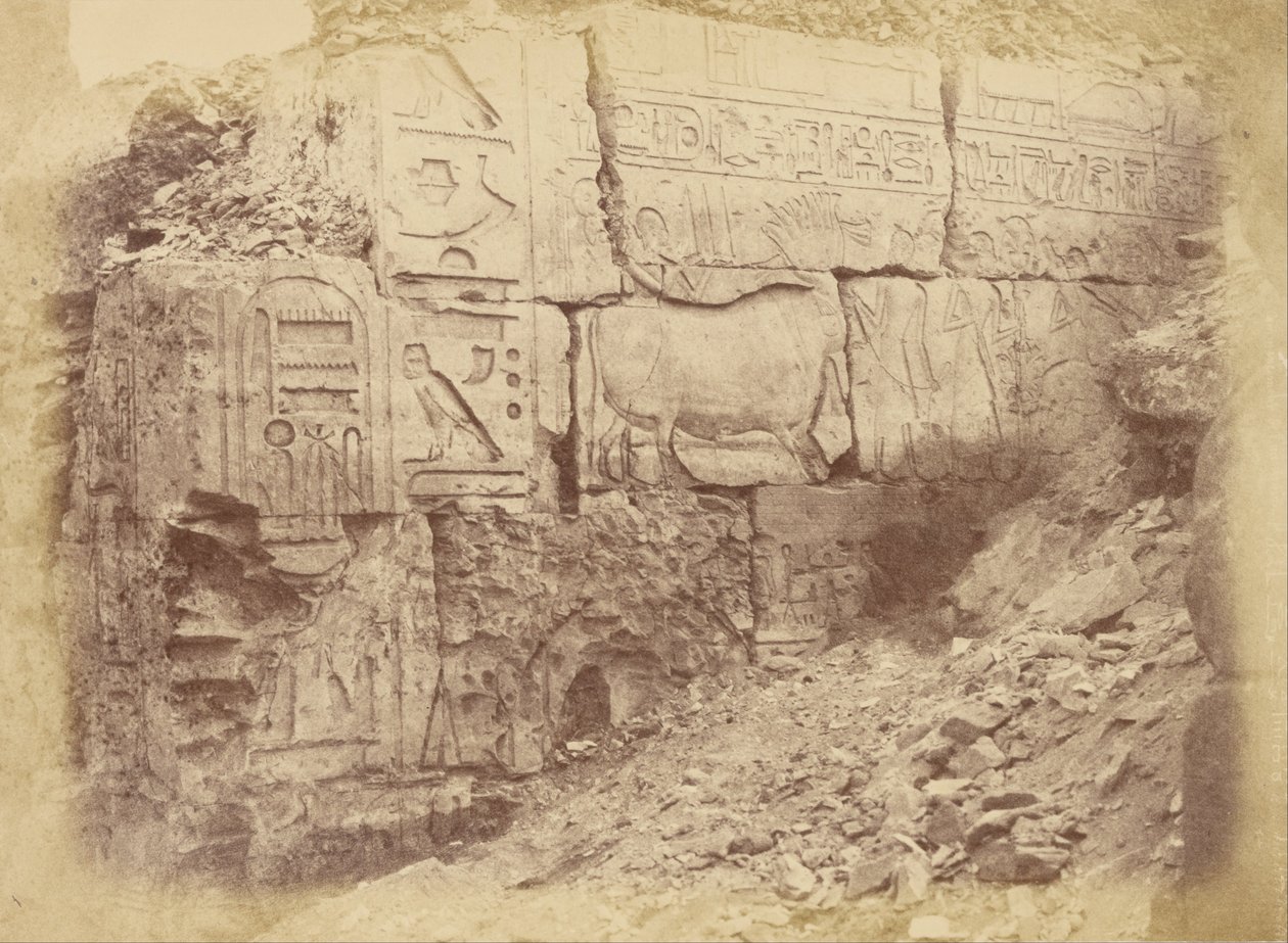 Hieroglyphic Inscriptions by Théodule Devéria