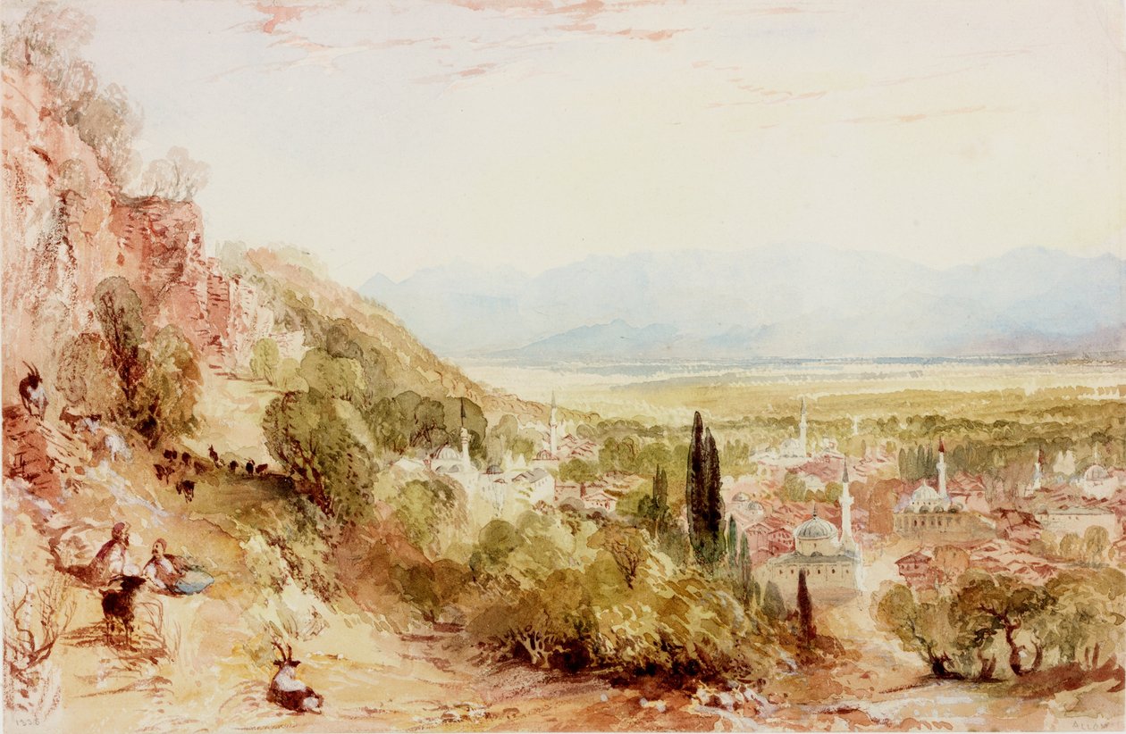 Plain of Meander, Asia Minor by Thomas Allom