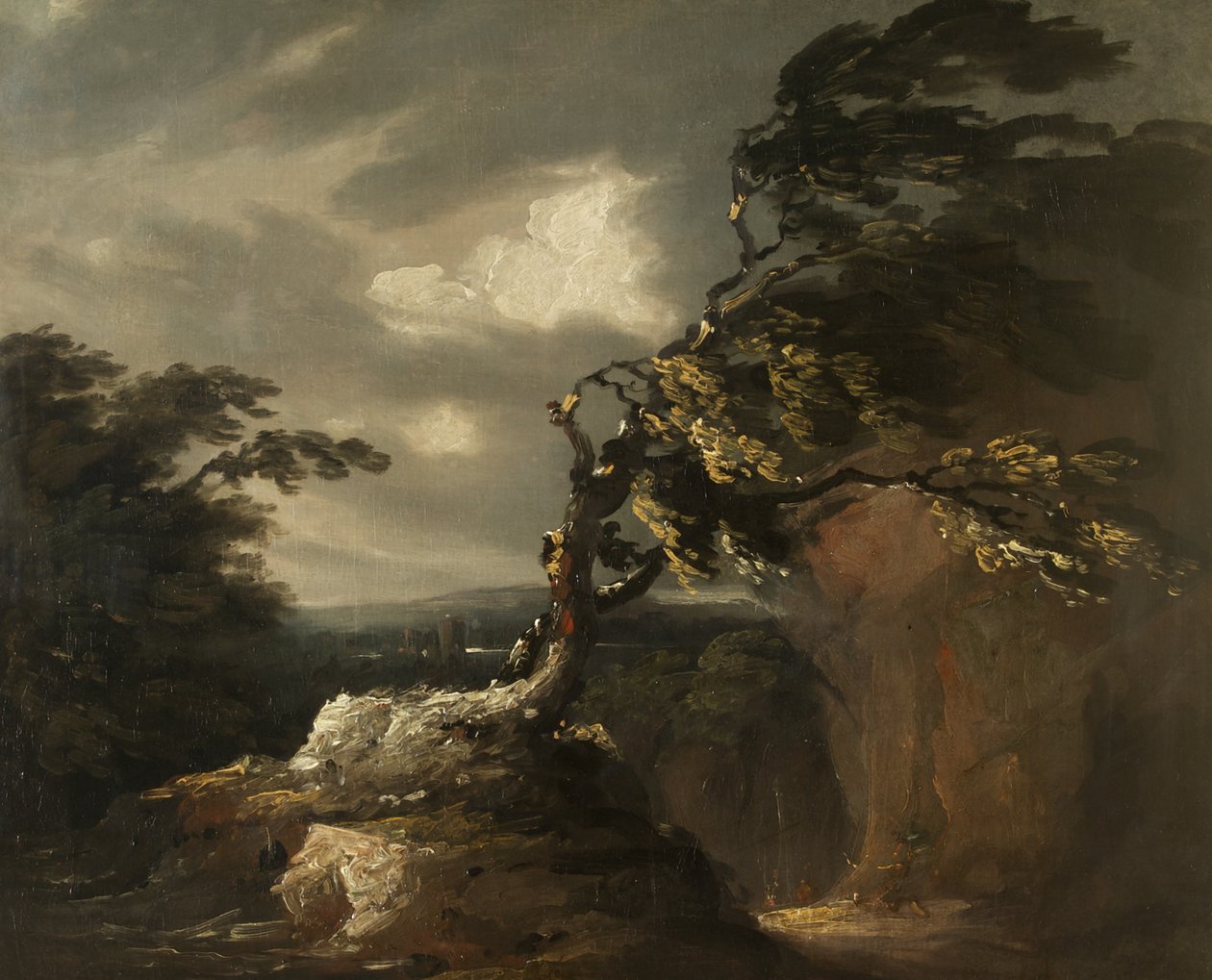 Storm at Night, c.1800 by Thomas Barker of Bath