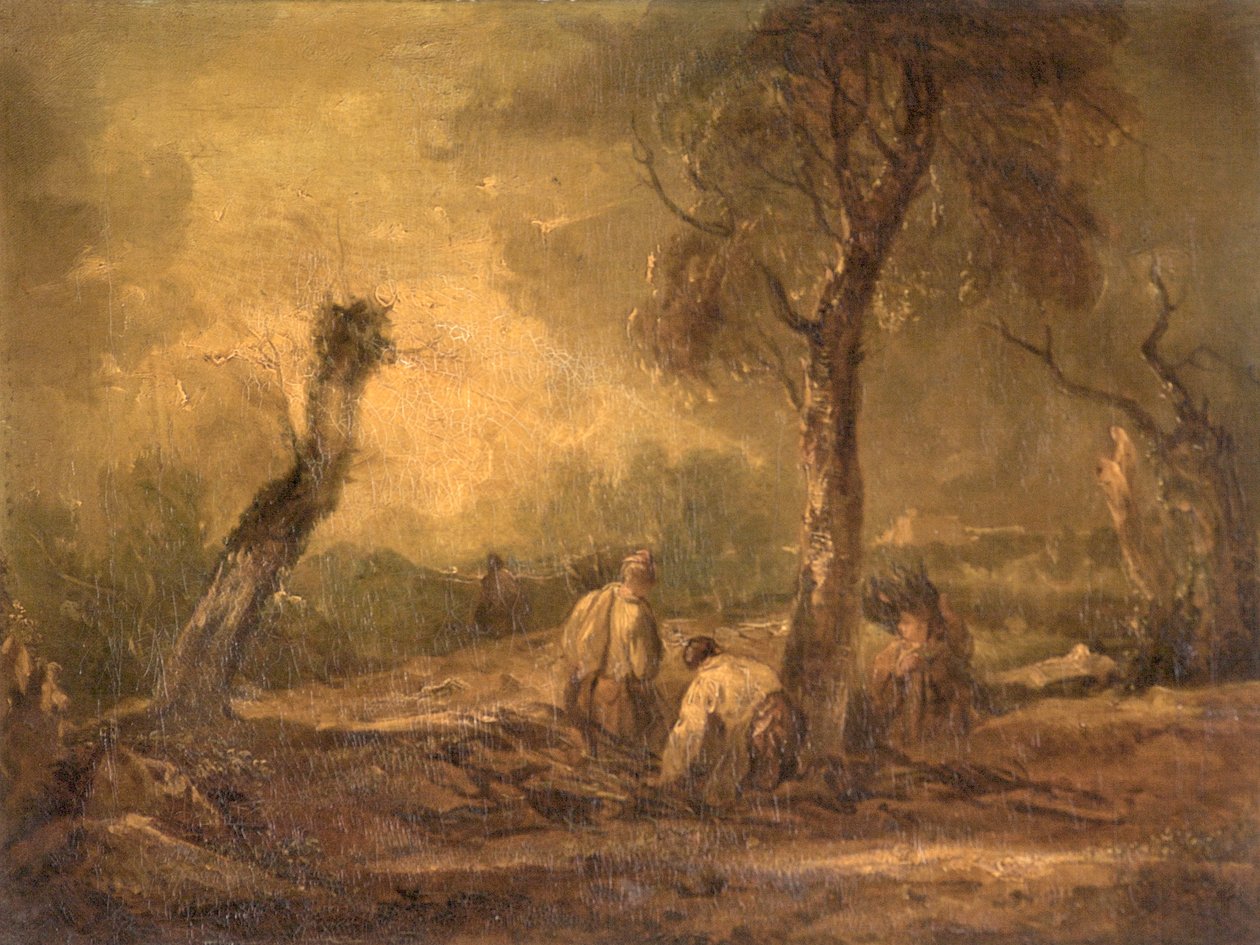 The Wood Cutters by Thomas Barker of Bath