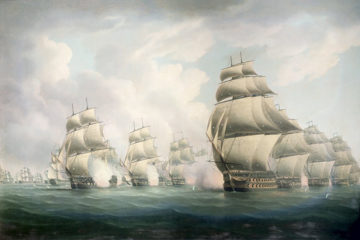The Start of the Action by Thomas Buttersworth