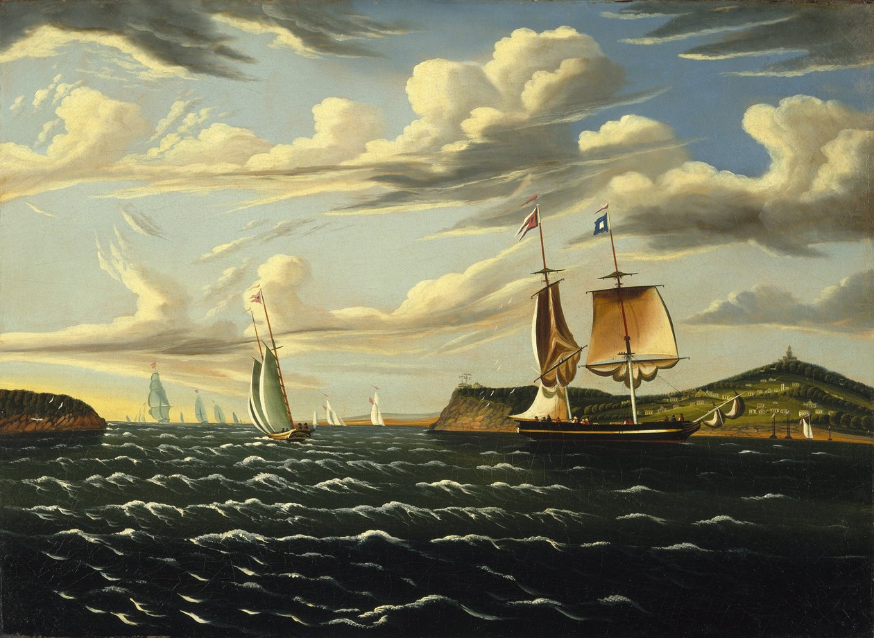Staten Island and the Narrows by Thomas Chambers