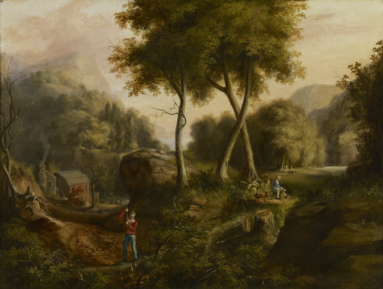 Landscape by Thomas Cole