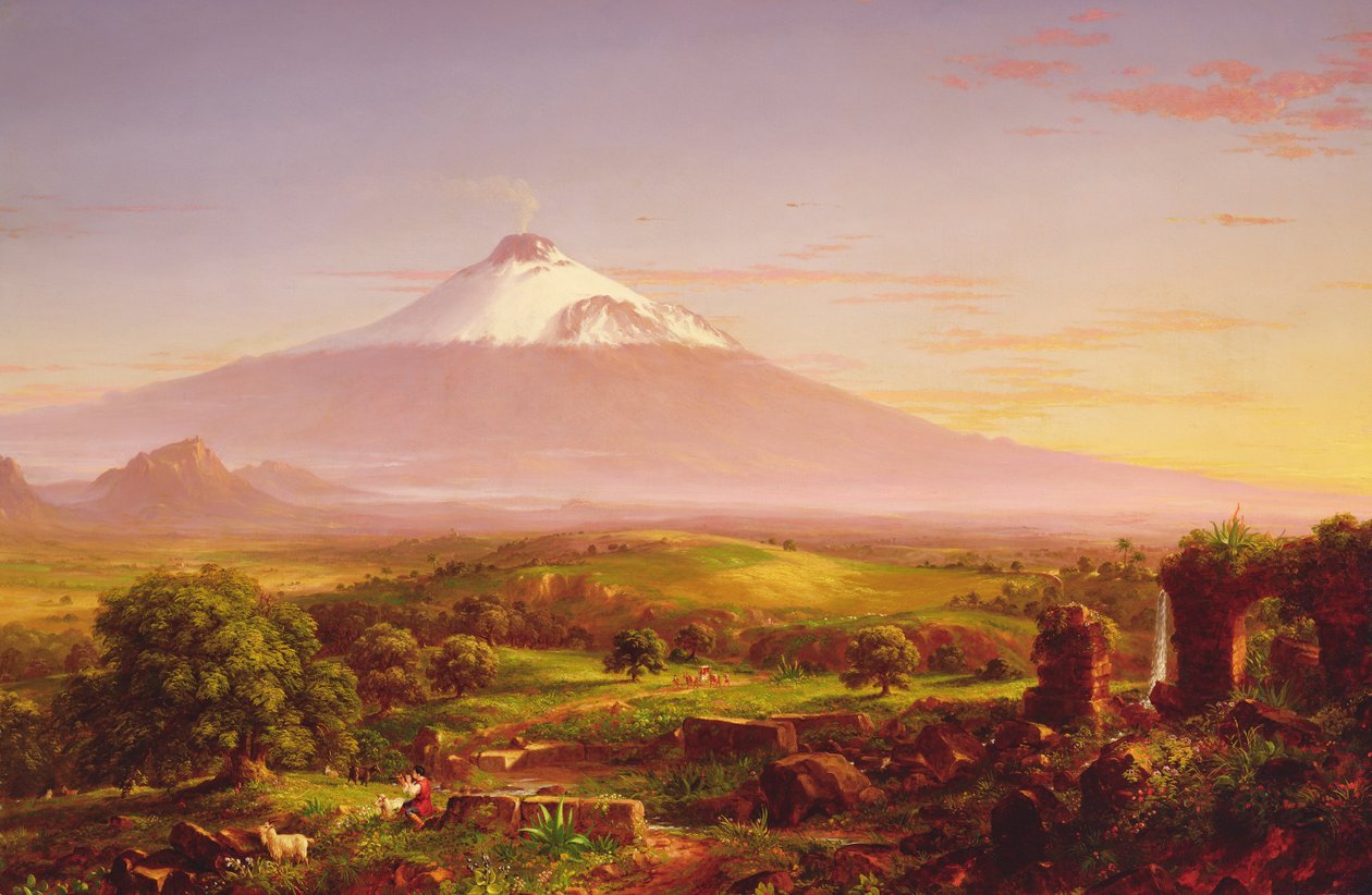 Mount Etna by Thomas Cole