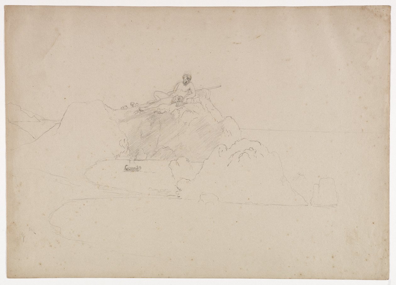 Ulysses and his Companions Arriving in the Bay near Polyphemus Cave, c.1842 by Thomas Cole