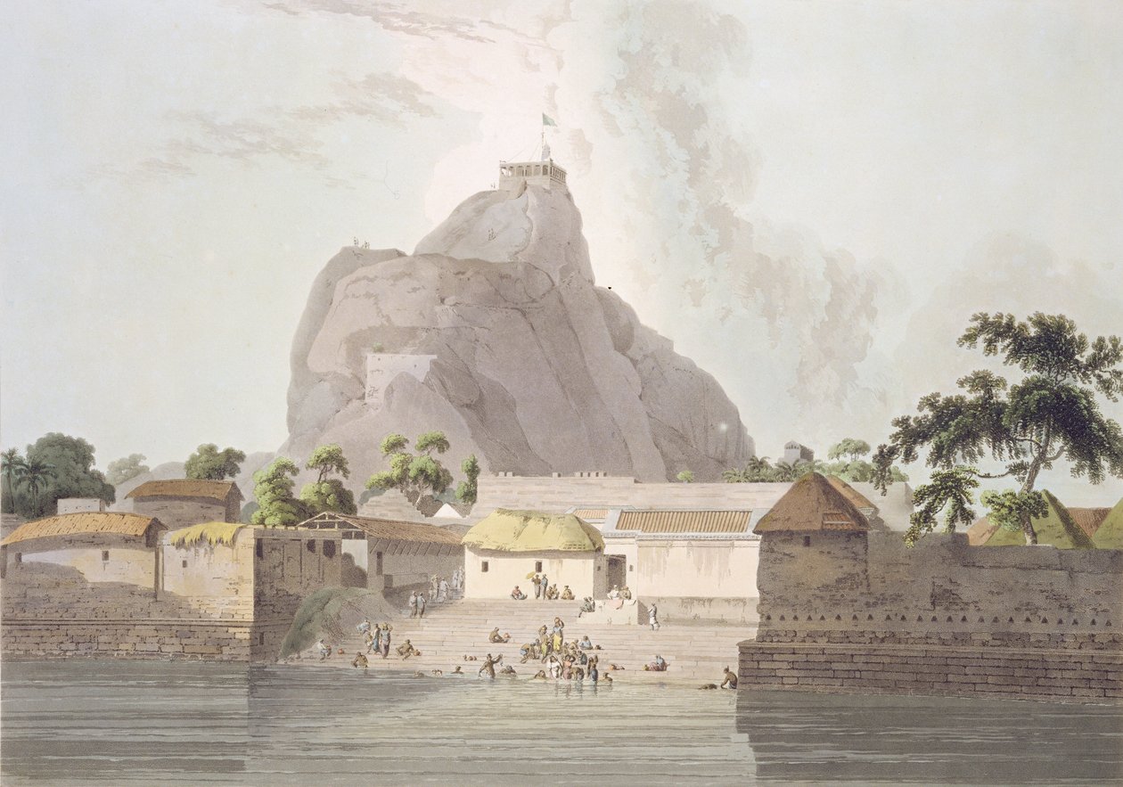 View in the Fort of Trichinopoly, Plate 47 from 