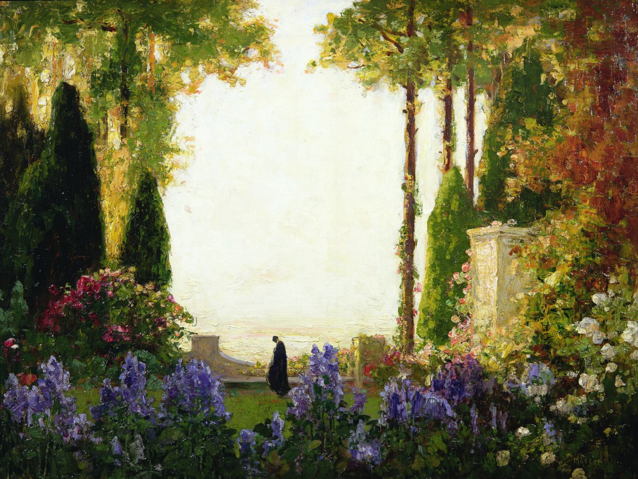 The Garden of Romance by Thomas Edwin Mostyn