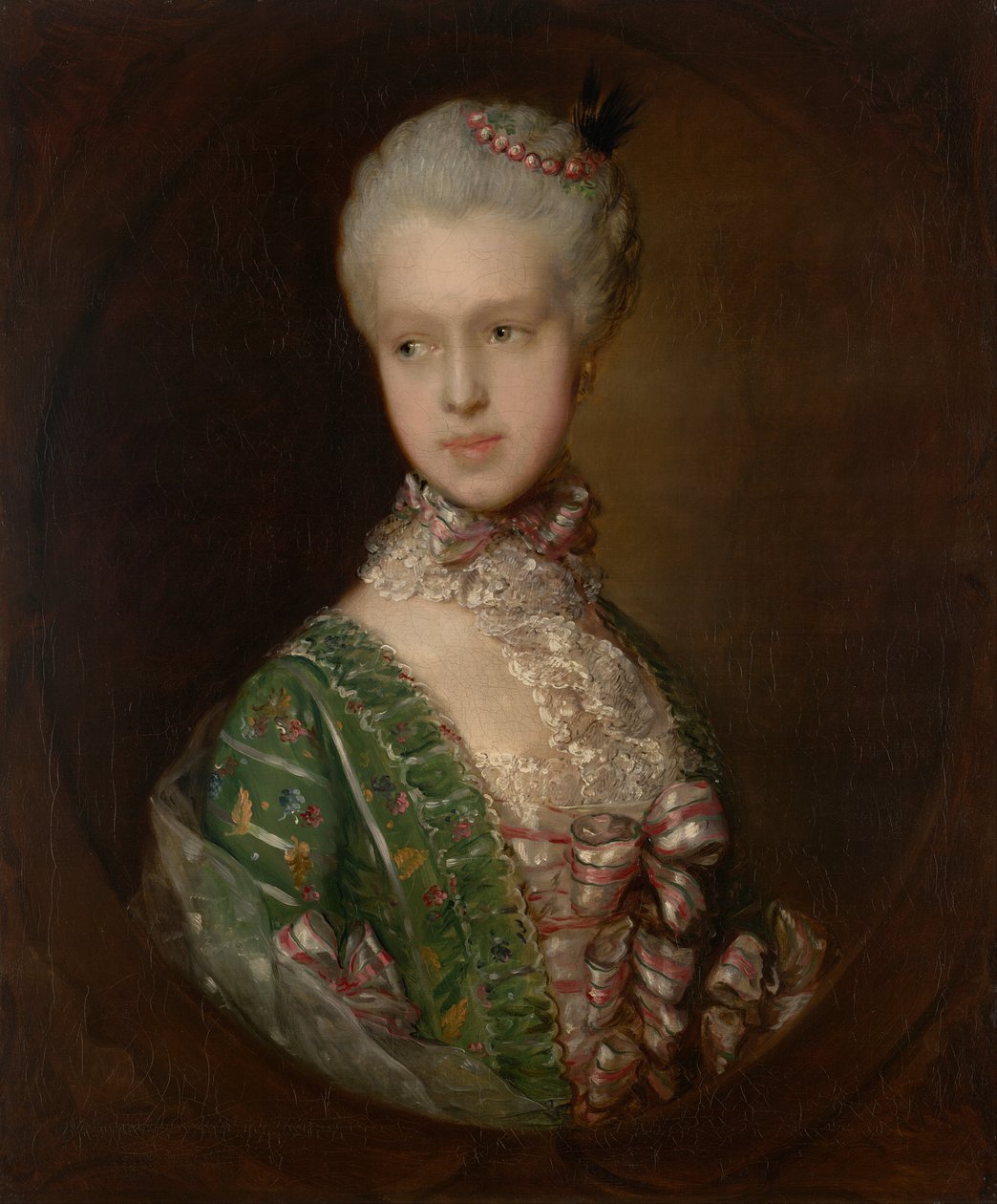 Elizabeth Wrottesley, later Duchess of Grafton by Thomas Gainsborough