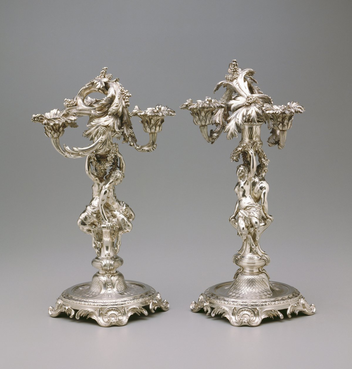 Pair of Candelabrum by Francois Thomas Germain
