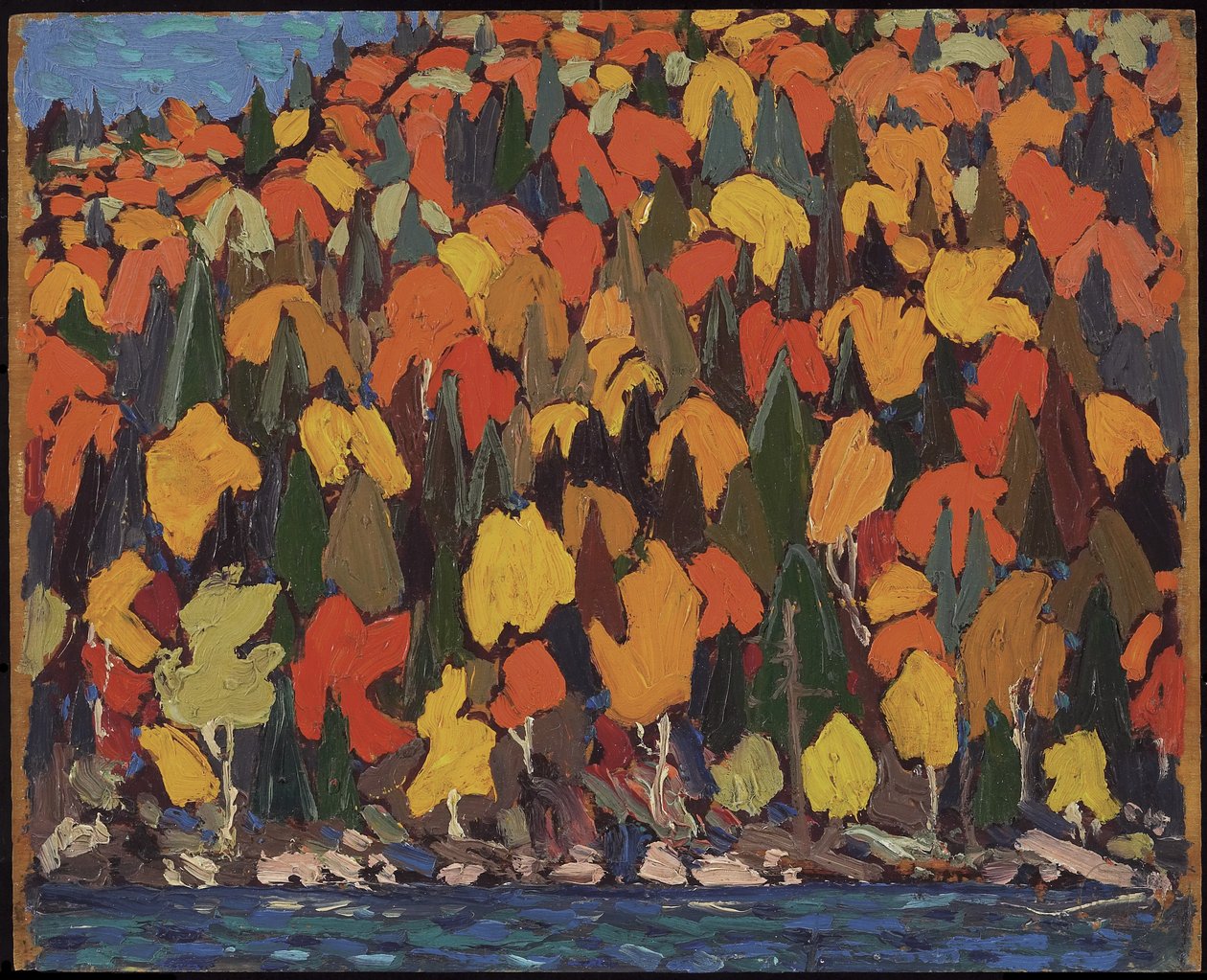 Autumn Foliage, Fall or Winter by Tom Thomson