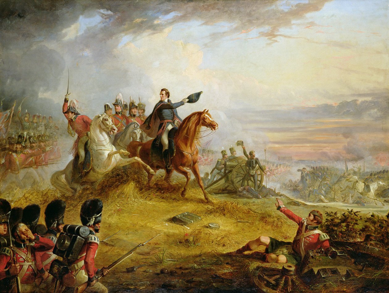 An Incident at the Battle of Waterloo by Thomas Jones