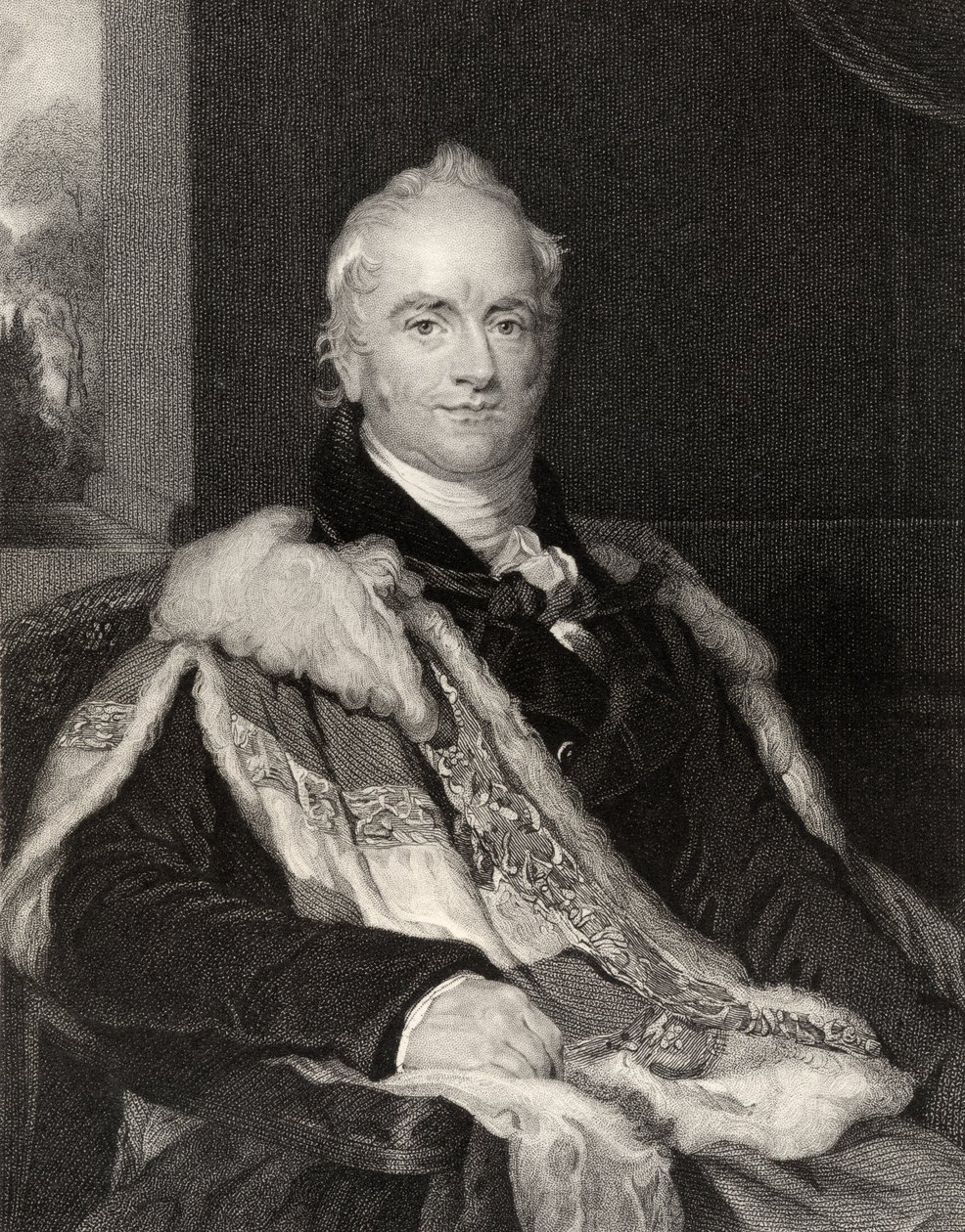Nicholas Vansittart, engraved by T.A. Dean from 