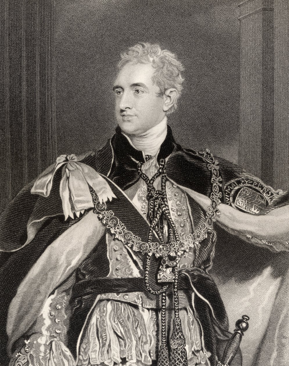 Robert Stewart Lord Castlereagh, 2nd Marquess of Londonderry, engraved by G. Adcock, from 