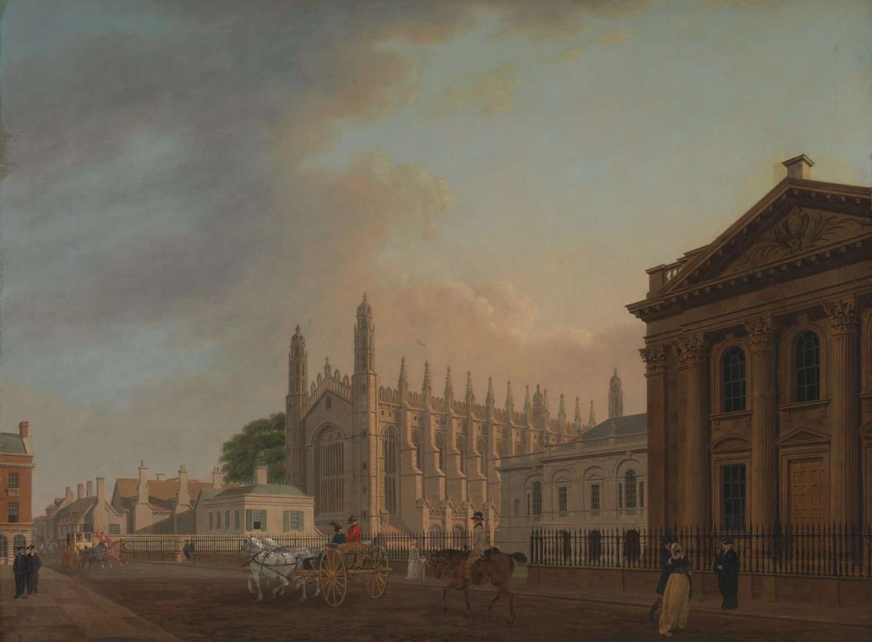 Kings Parade, Cambridge by Thomas Malton Jnr.