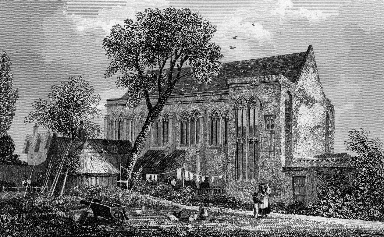 Eltham Palace, Kent, Engraved by William Watkins by Thomas Mann Baynes