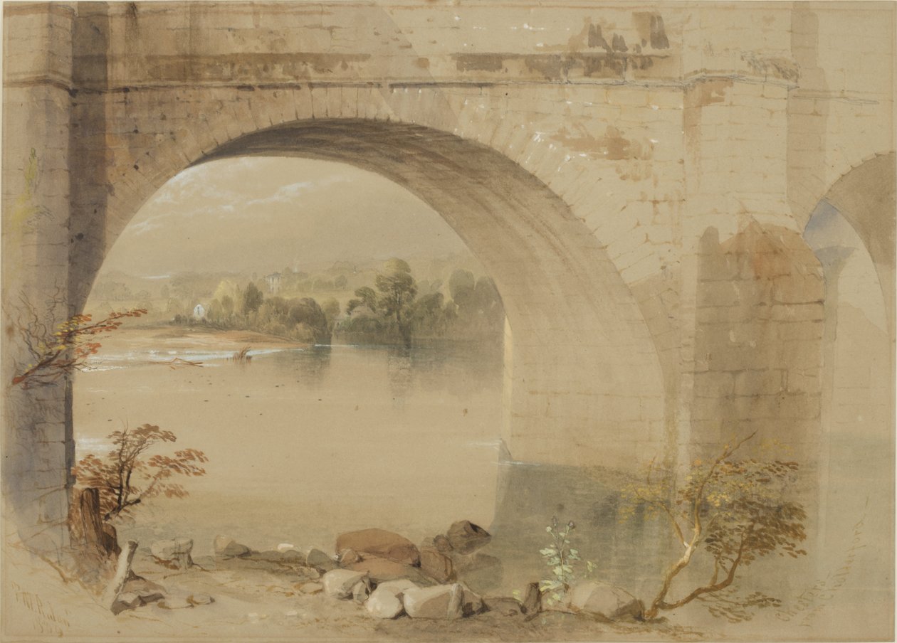 Chesters from Chollerford by Thomas Miles II Richardson