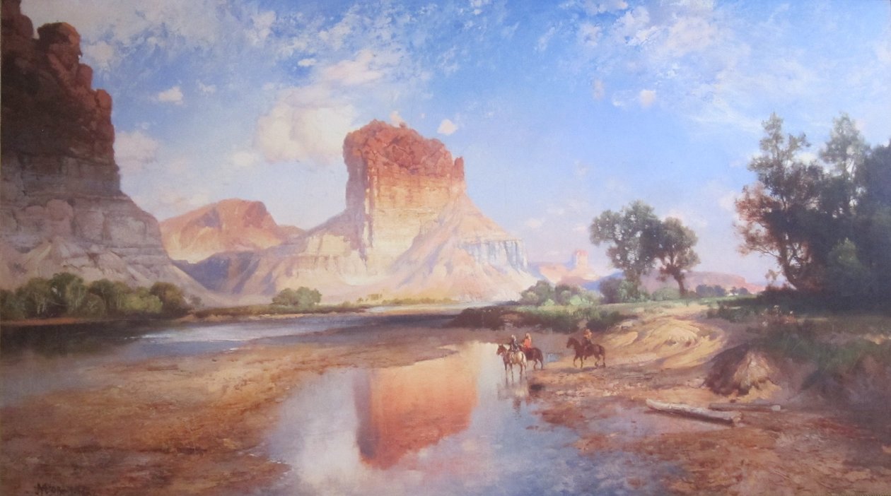 ONeil Butte, Grand Canyon by Thomas Moran
