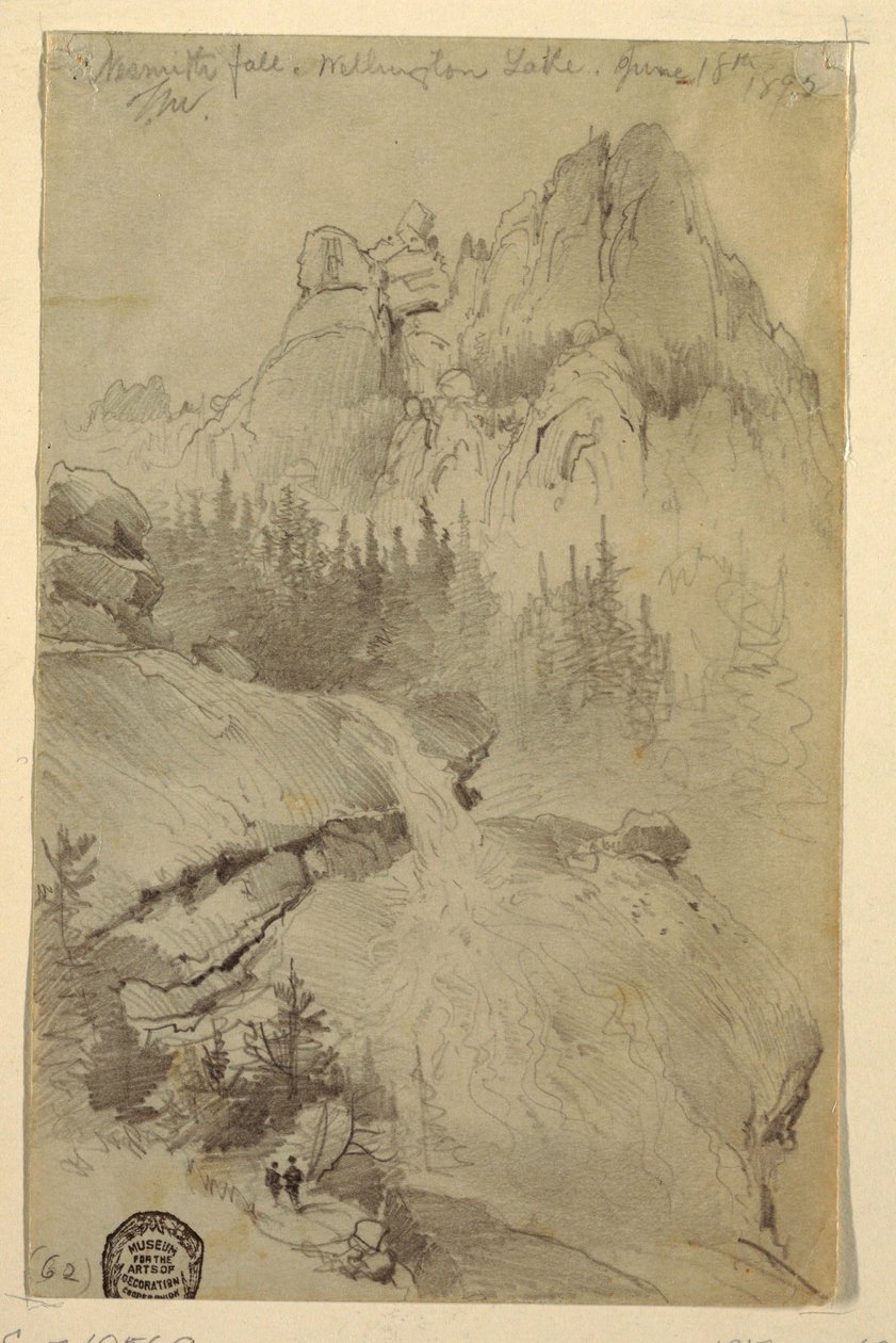 Nesmith Fall, Lake Wellington, Colorado, June 18, 1892 by Thomas Moran