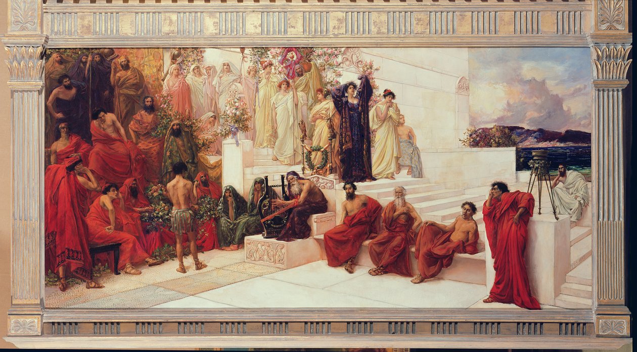 The Song of Pheme by Thomas Ralph Spence: Fine art print