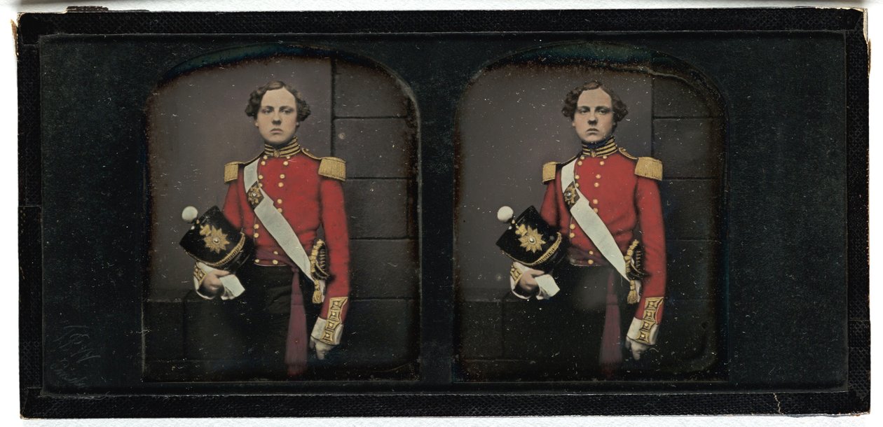 British Army Officer, 1855 by Thomas Richard Williams