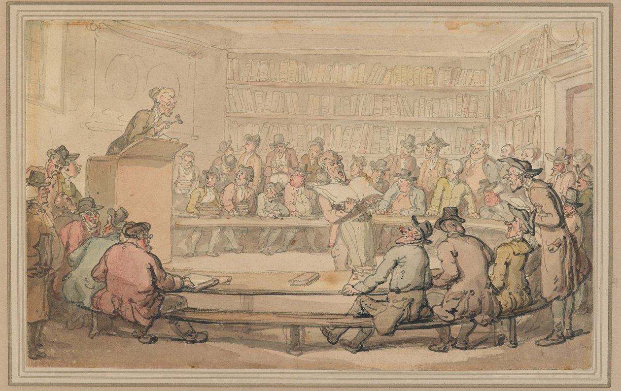 A Book Auction at Sotheby