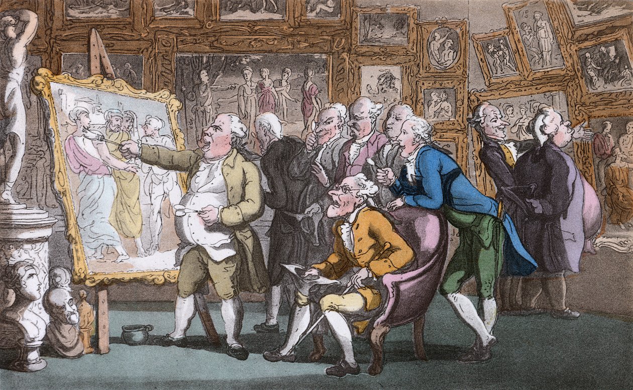 A Connoisseur, illustration from 
