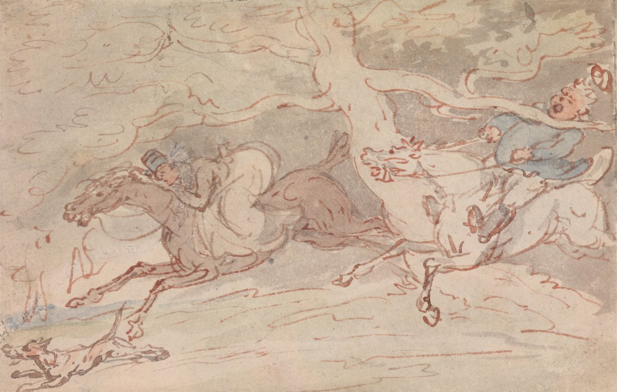 How to Twist Your Neck by Thomas Rowlandson