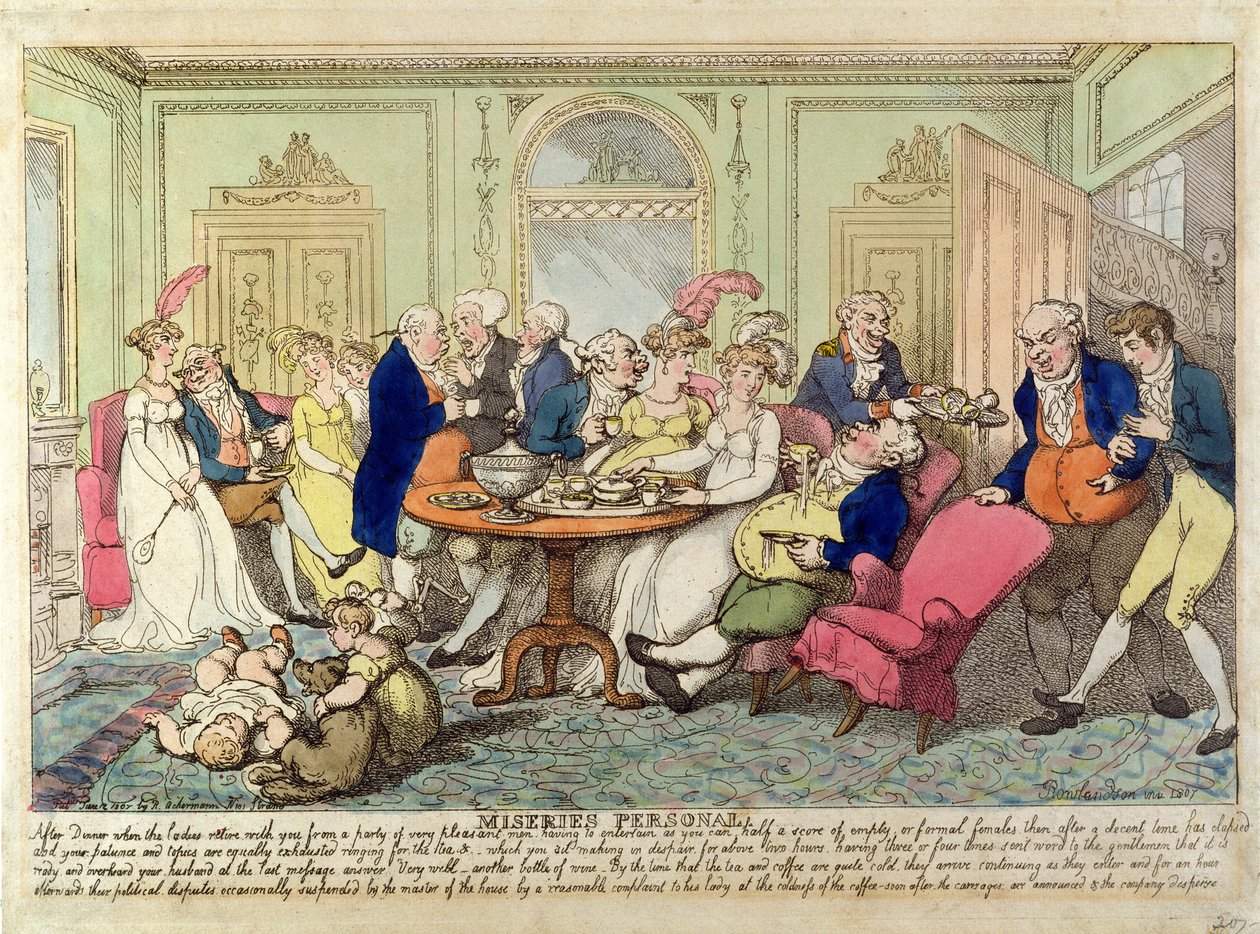 Miseries Personal by Thomas Rowlandson