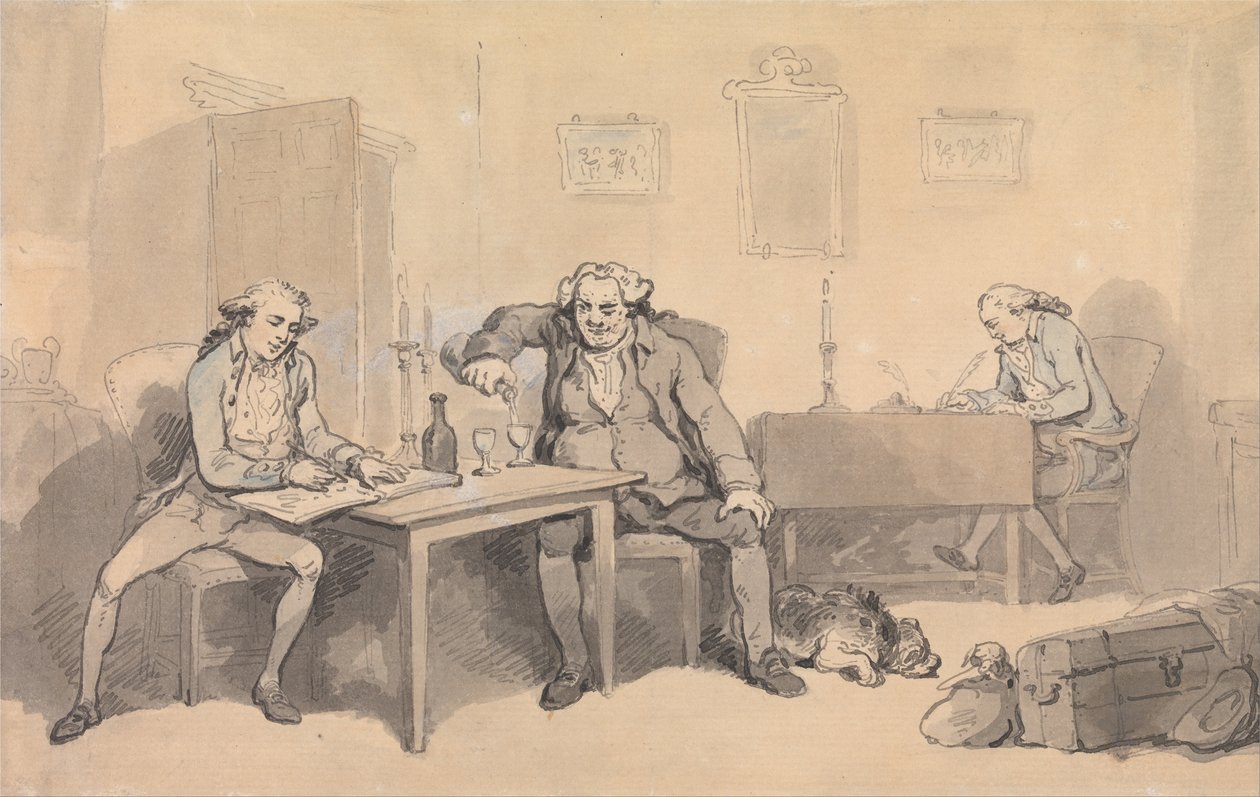 Rowlandson and Wigstead on Tour by Thomas Rowlandson