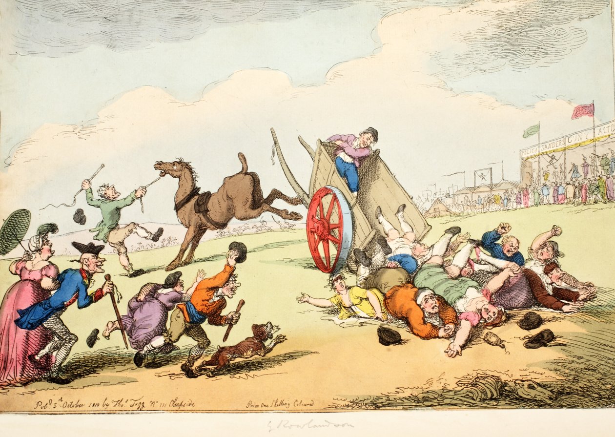 Sports of a County Fair by Thomas Rowlandson