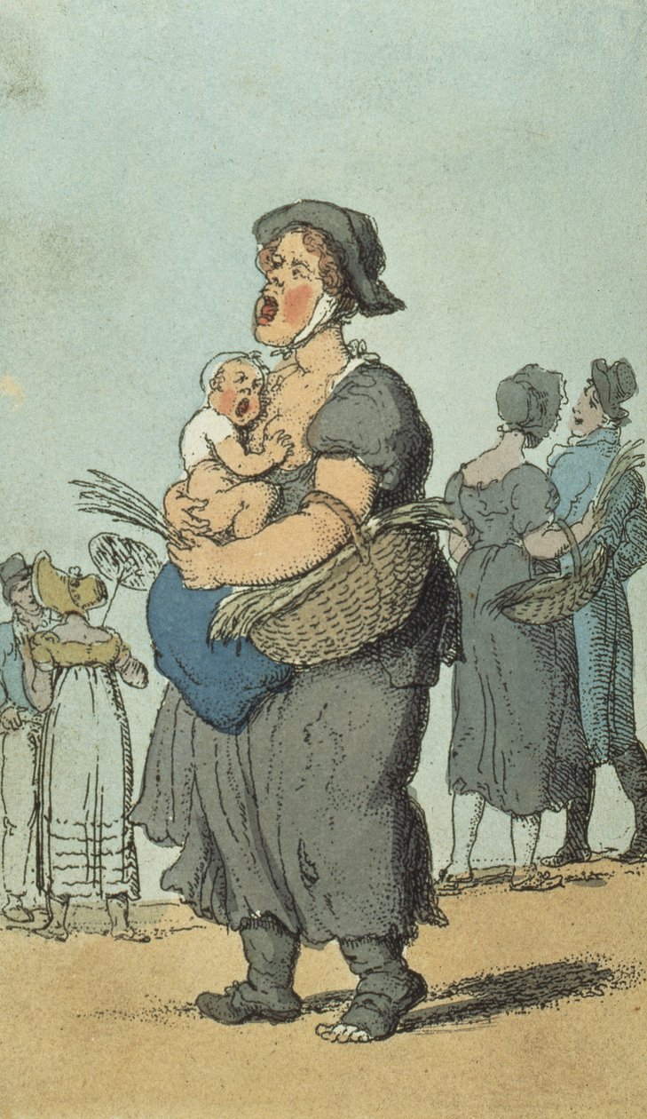 Sweet Lavender by Thomas Rowlandson