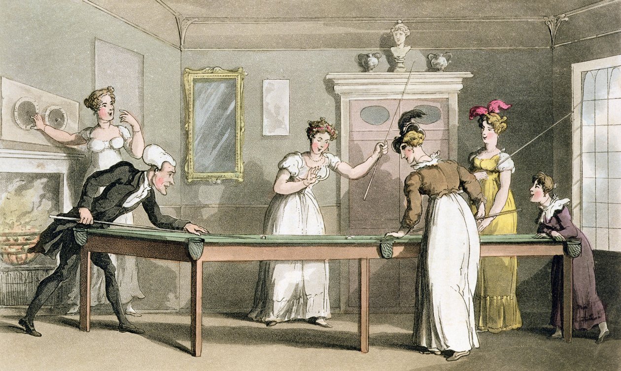 The Billiard Table, from 