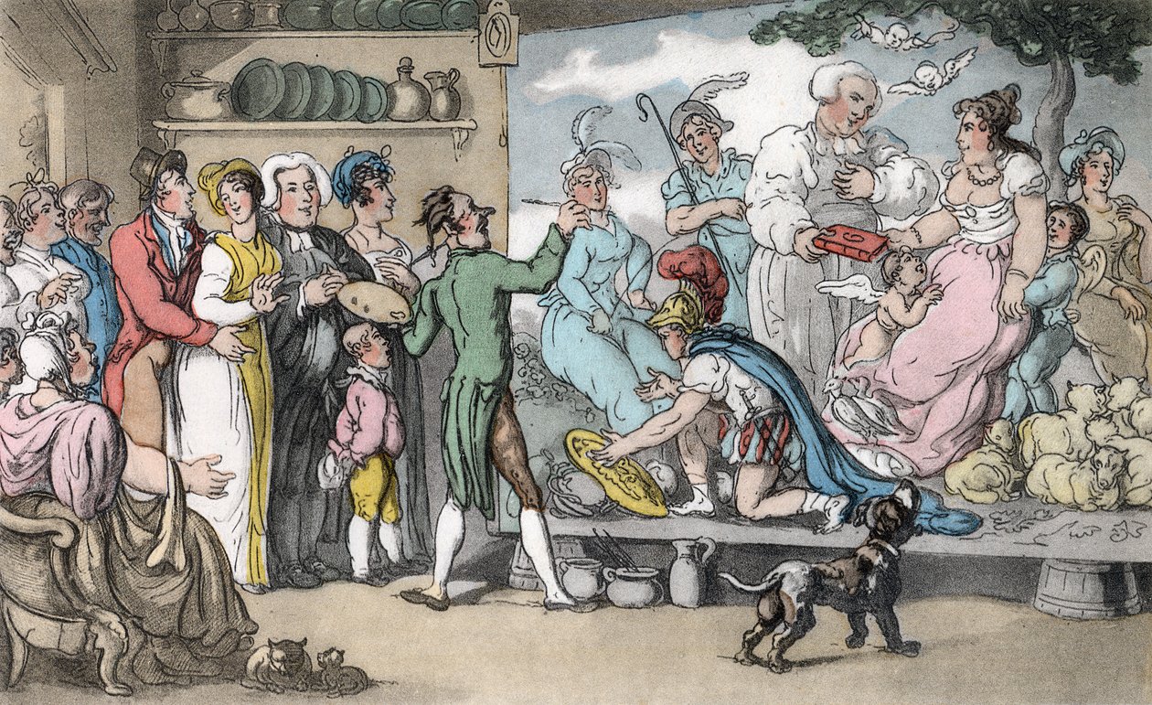 The Family Picture, illustration from 