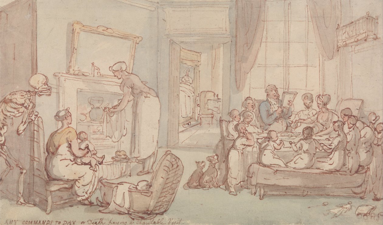 The Family of Children by Thomas Rowlandson