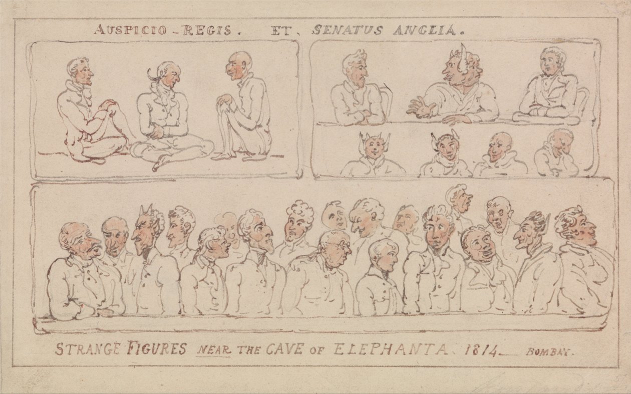 The Grand Master or the Adventures of Qui Hi in Hindostan by Thomas Rowlandson