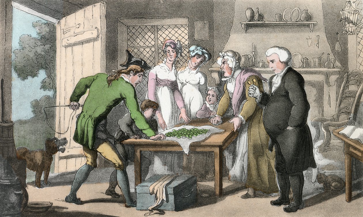 The Gross of Green Spectacles, Illustration from 