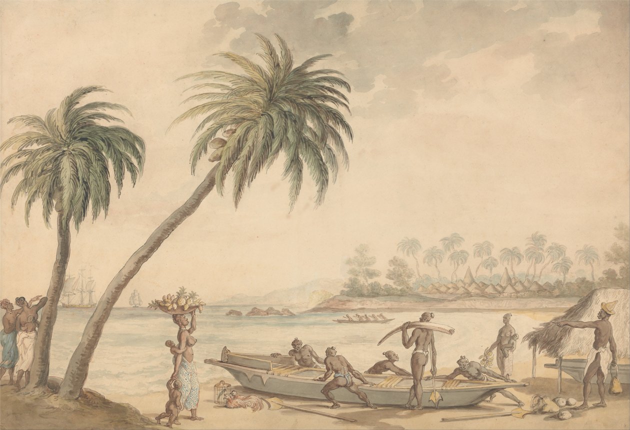 The Ivory Coast, West Africa by Thomas Rowlandson