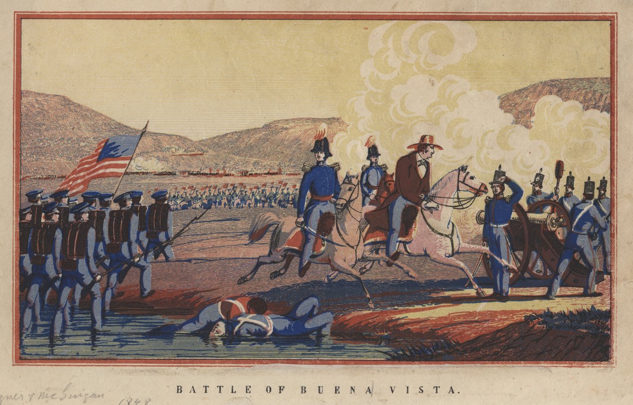Battle of Buena Vista, 1848 by Thomas S. Wagner
