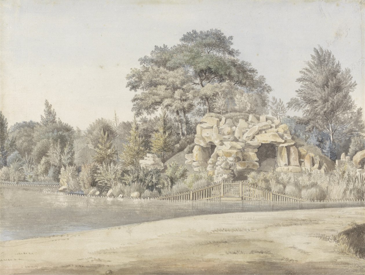 The Grotto, Virginia Water by Thomas Sandby
