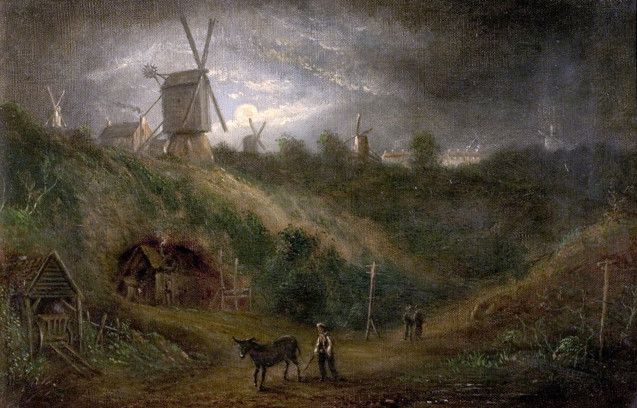The Old Ropewalk, Foot of the Gallows Hill, Nottingham Forest by Thomas Sturge Moore