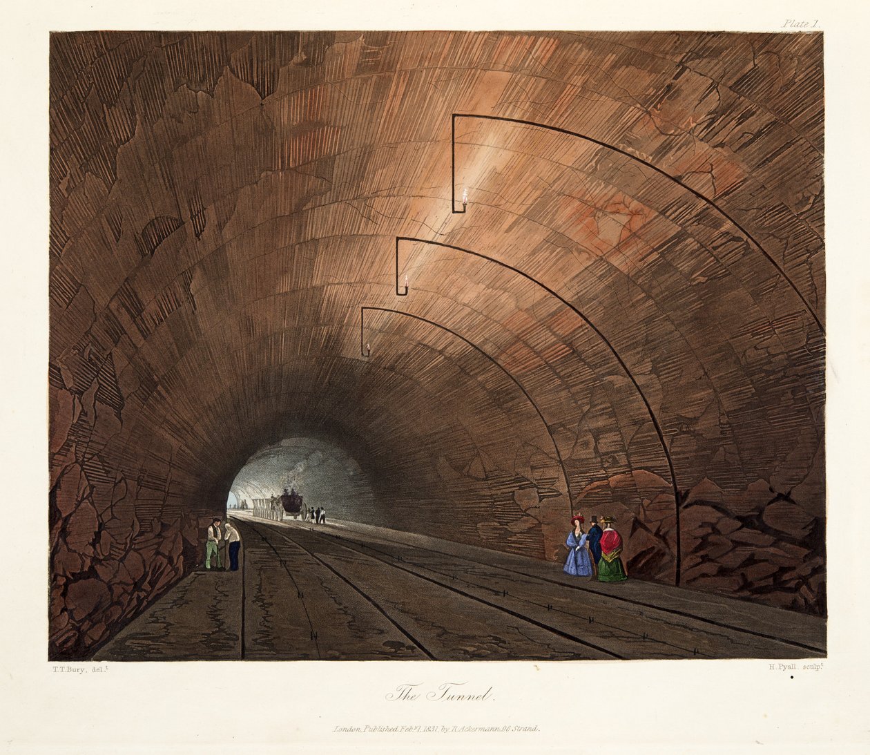 The Tunnel, 1831 by Thomas Talbot Bury