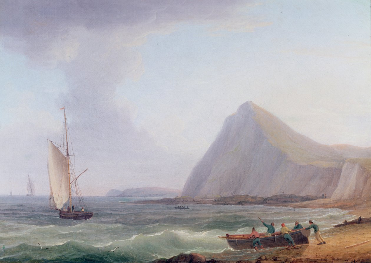 Dover Cliffs by Thomas Whitcombe
